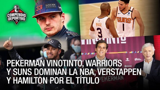 Pekerman con la Vinotinto, Warriors y Suns dominan la NBA, Verstappen y Hamilton por el título - Compendio Deportivo
