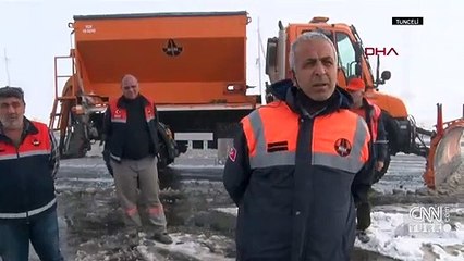 Kar kaplanları'nın 2 bin rakımda zorlu mücadelesi