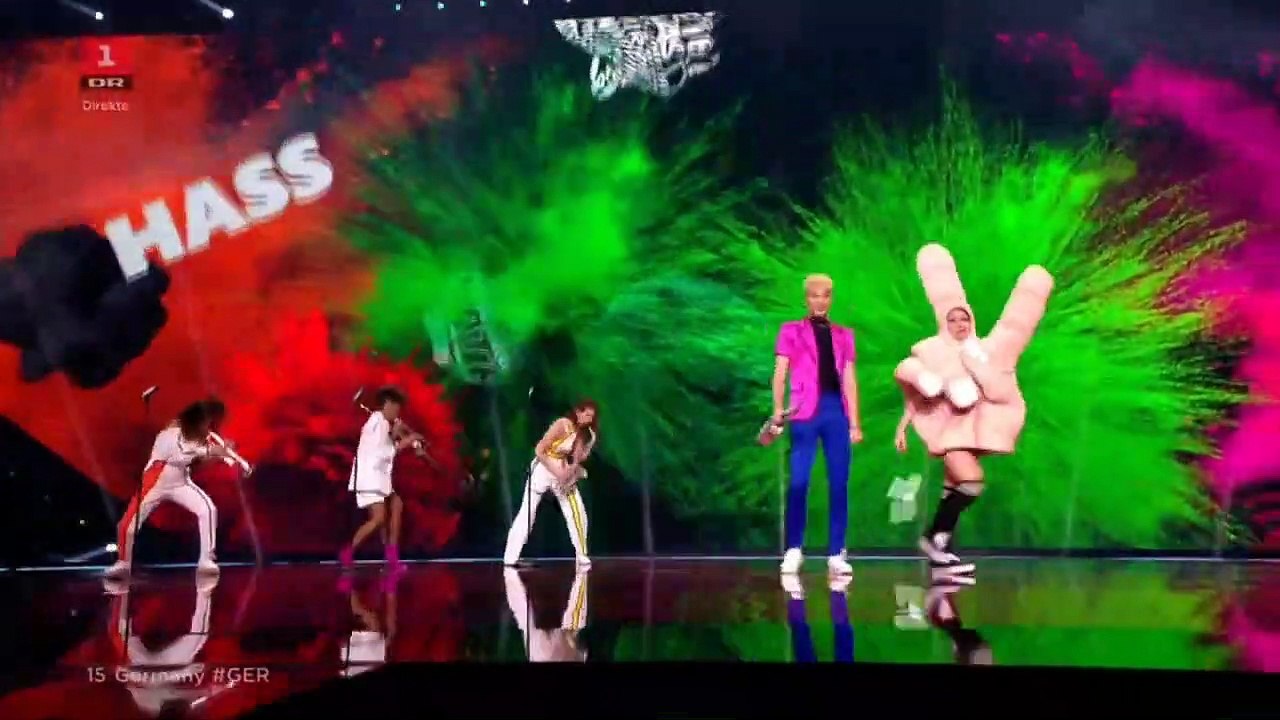 Tyskland ~ Germany | Jendrik | I Don't Feel Hate | Final | Eurovision Song Contest 2021 | DR1 ~ Danmarks Radio