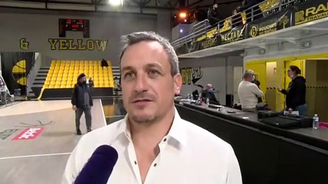 Interview maritima: le coach de Fos Provence Basket Rémi Giuitta avant la réception de l'ASVEL