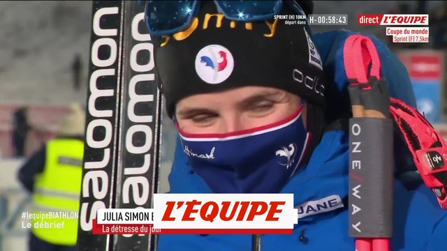 Julia Simon : « Je ne comprends pas » - Biathlon - CM (F)