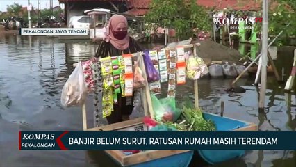 Banjir Belum Surut, Ratusan Rumah Masih Terendam