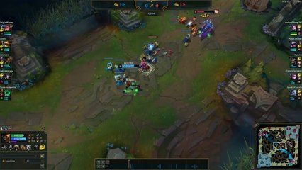 Interação do ultimate de Akshan e Skarner (League of Legends)