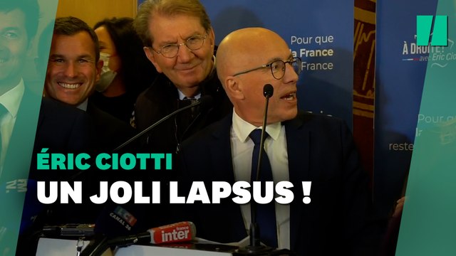 Stéphane Ravier… euh Julien : Ce lapsus d’Éric Ciotti n’est pas passé inaperçu