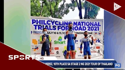 Dominic Perez, 10th place sa stage 2 ng 2021 tour of Thailand