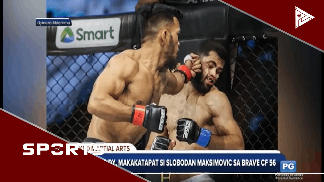 Rolando Dy, makakatapat si Slobon Maksimovic sa Brave CF 56