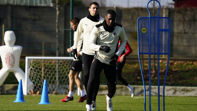 Milanello: mattina di lavoro per i rossoneri