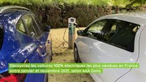 Voitures électriques : le top 10 des ventes en France (janvier-novembre 2021)