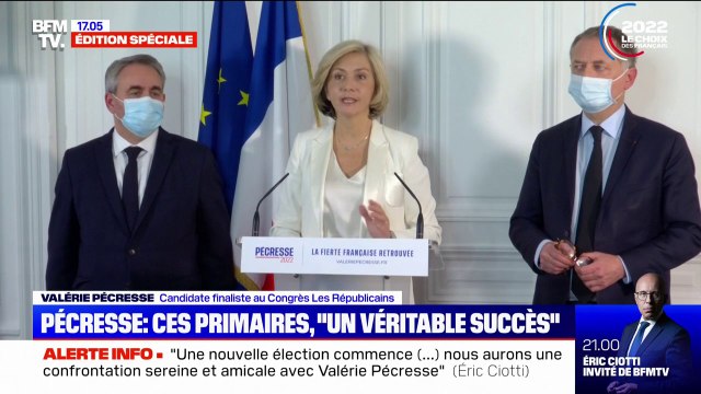 Valérie Pécresse: Je suis la seule à pouvoir battre Emmanuel Macron