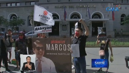 Ikapitong petisyon laban sa kandidatura ni Bongbong Marcos, inihain sa Comelec | Saksi