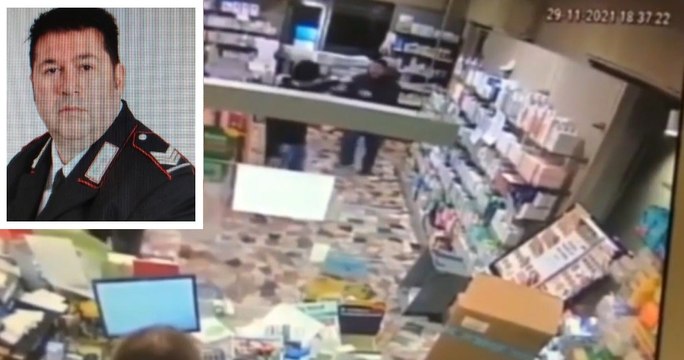 Carabiniere accoltellato durante rapina, encomio solenne per Sabbatino: Coraggio eccezionale (02.12.21)