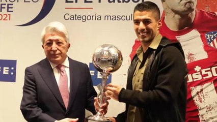 Luis Suárez reconquista el Trofeo EFE al mejor jugador iberoamericano