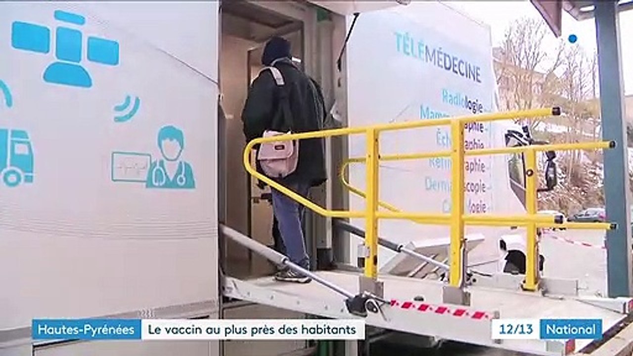 Covid-19 : dans les Hautes-Pyrénées, un "vaccibus" sillonne les routes de campagne