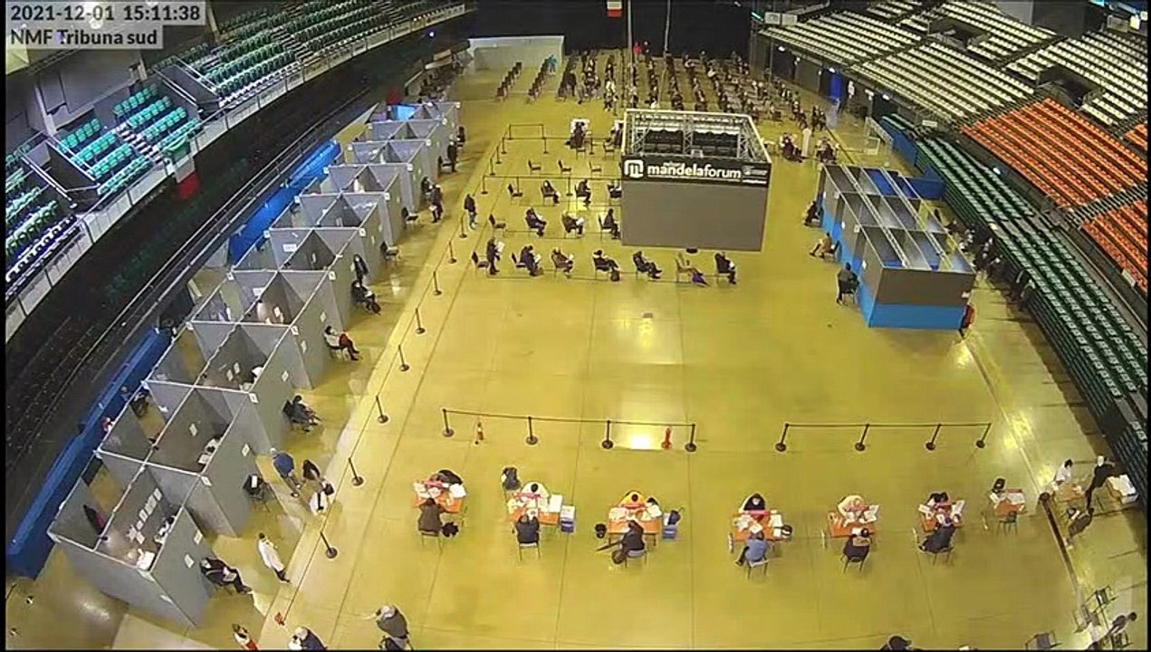 Firenze, al Mandela Forum la somministrazione di vaccino numero 600mila