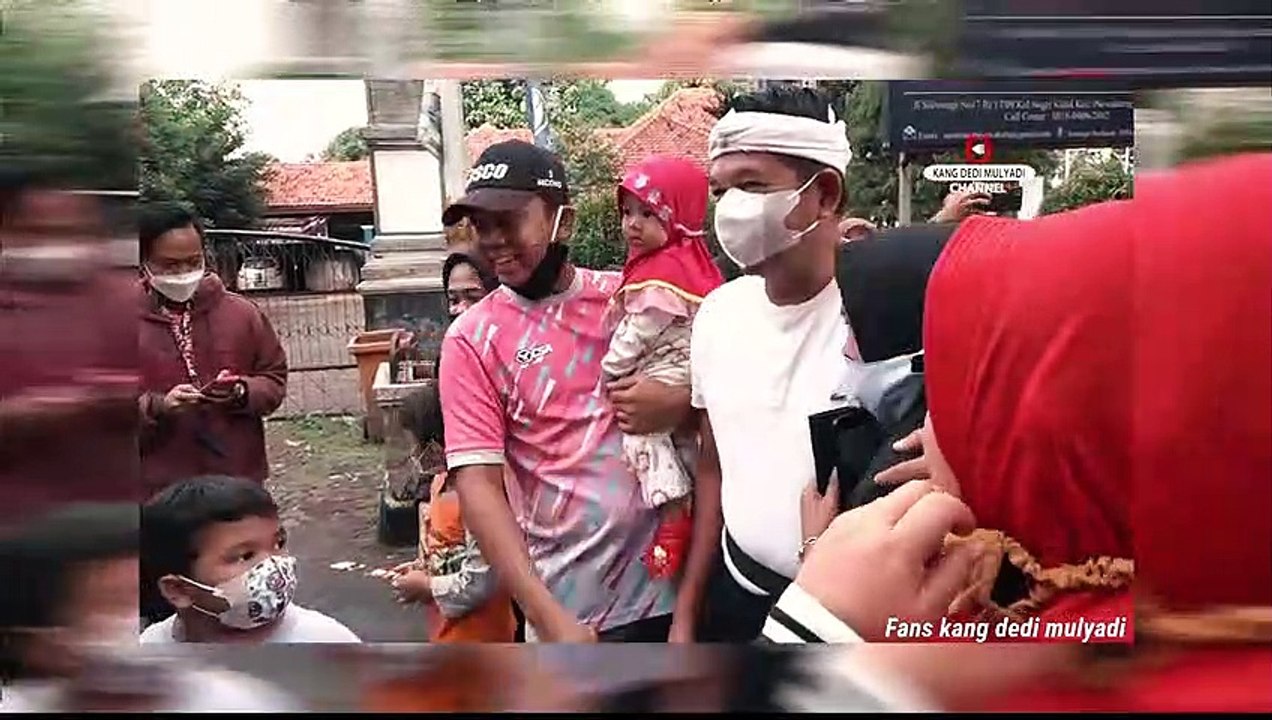 Kang dedi lari pagi, ada yang sampe nangis pengen ketemu kang dedi