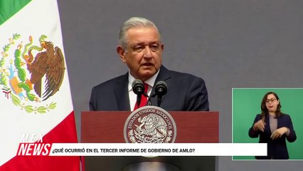 ASÍ FUE EL MENSAJE DE AMLO POR 3 AÑOS DE GOBIERNO