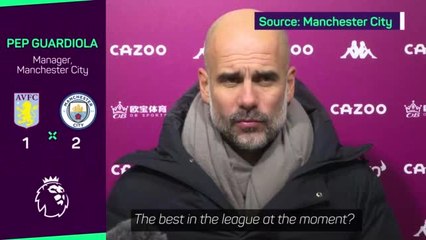 Guardiola lauds Bernardo as best in the Premier League
