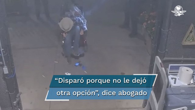 Captan en video a policía de EU que disparó 9 veces a hombre en silla de ruedas