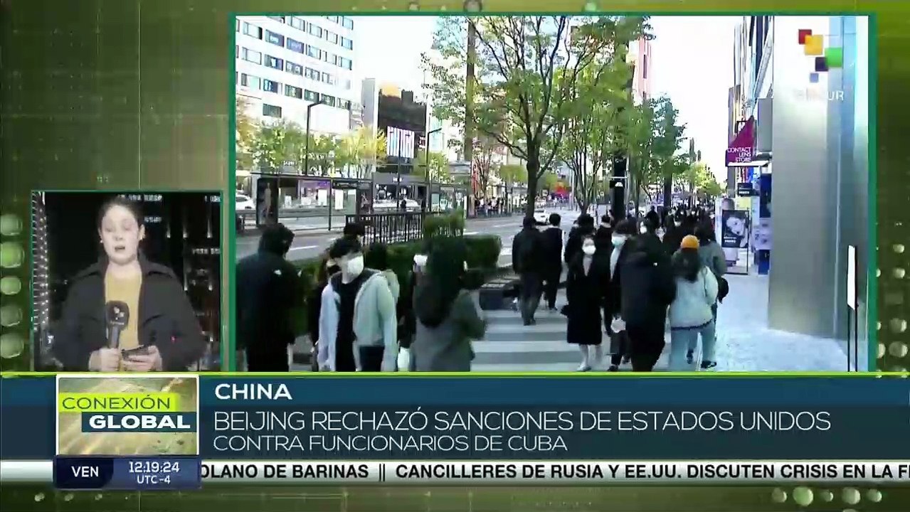Beijing rechaza sanciones de EE.UU. contra funcionarios de Cuba