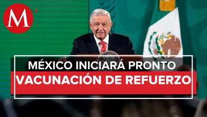 Video herunterladen: Aplicación de refuerzo de vacuna anticovid a adultos mayores iniciará este mes_ AMLO