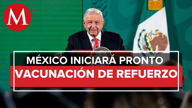 Aplicación de refuerzo de vacuna anticovid a adultos mayores iniciará este mes_ AMLO