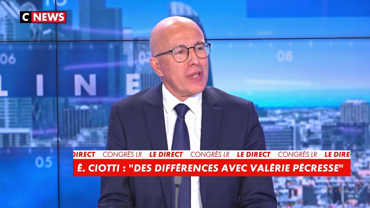 Éric Ciotti : «Je sais que mon projet, mon programme, ma volonté et ma détermination sont totales, car les Français, aujourd'hui, n'en peuvent plus»
