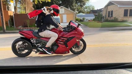 Corgi With Cape and Goggles Loves Motorcycle Rides