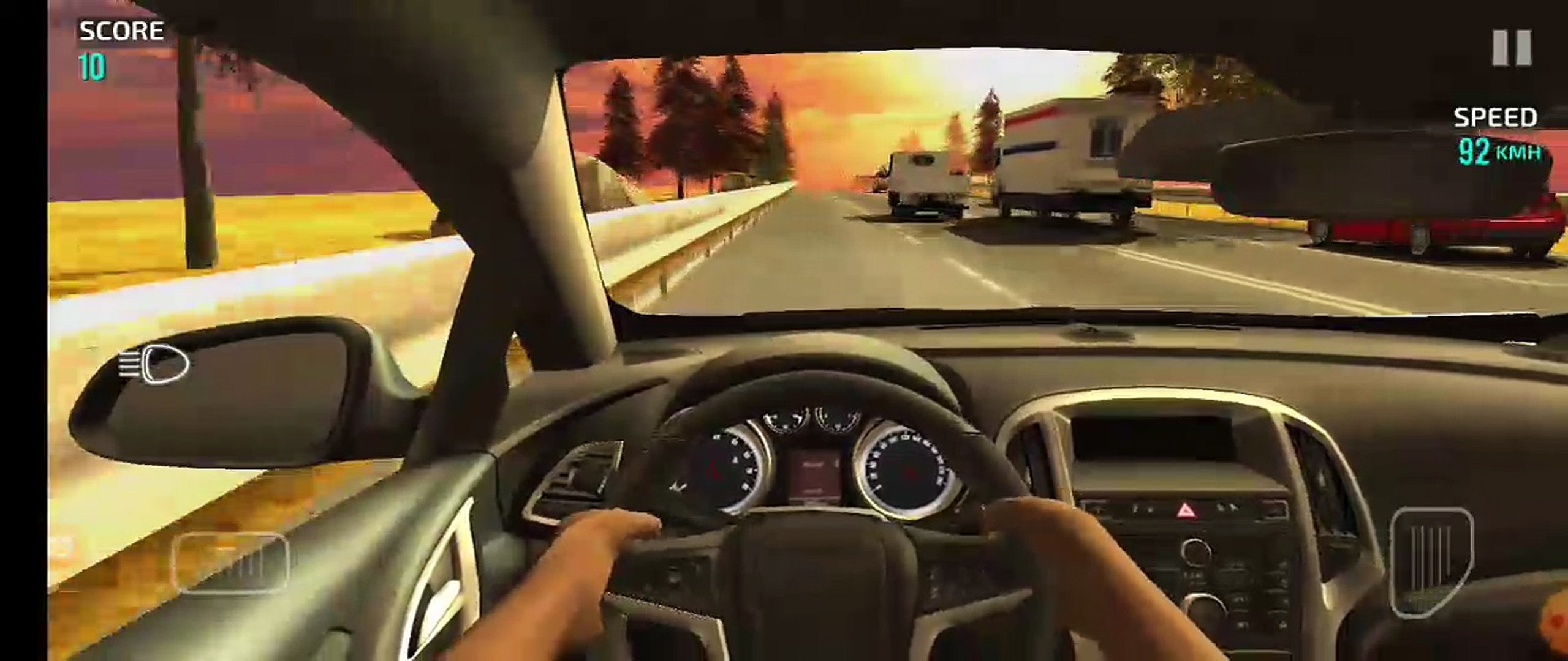 Car driving gaming and music