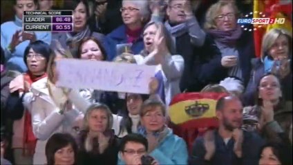 EC14 - Commentators mention Hanyu (ESP ITA)