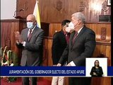 Juramentan a Eduardo Piñate como gobernador electo del estado Apure