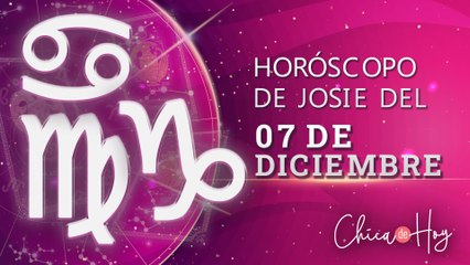 Horóscopo de Josie Diez Canseco del martes 7 de diciembre de 2021