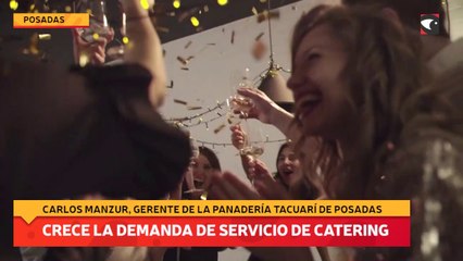 Crece la demanda de servicio de Catering