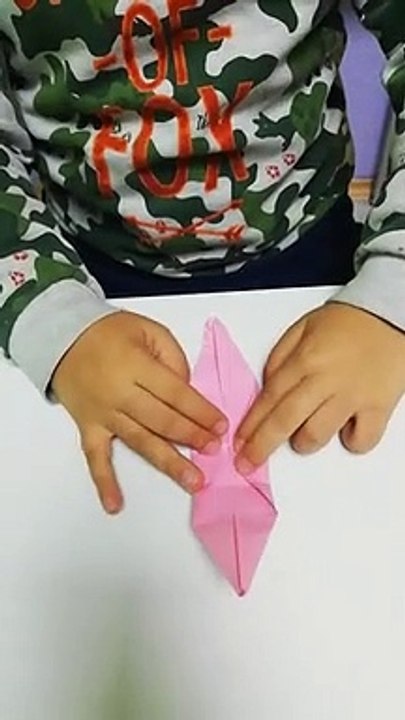 turna kuşu katlama