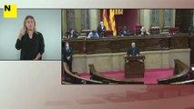 Cs i PP provoquen Cambray amb el català i aquest esclata