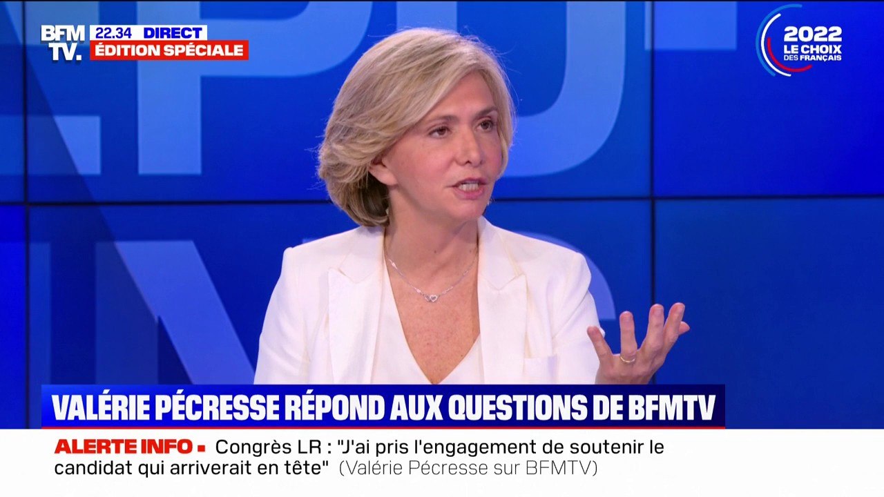 Valérie Pécresse: "Une femme qui fait comme moi...