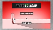 Oregon Ducks at Utah Utes: Spread