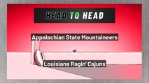 Appalachian State Mountaineers at Louisiana Ragin' Cajuns: Over/Under