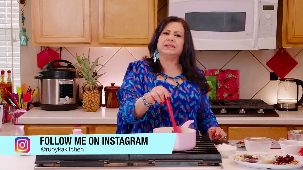 Creamy Fruit Cherry Crunch Delight Recipe in Urdu Hindi - RKK