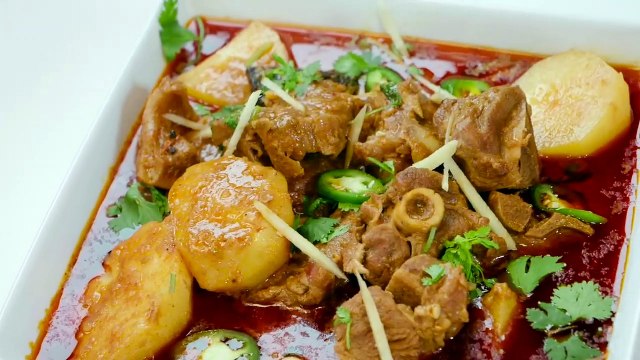 NEW! Dawathon Wala Aloo Mutton Gosht ka Salan Goat ki Asan Recipe in Urdu Hindi - RKK