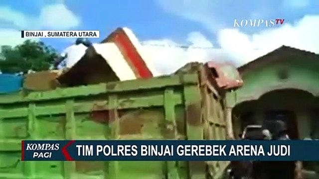 Polres Binjai Gerebek Arena Judi, Diketahui Kerap Jadi Lokasi Transaksi Narkoba
