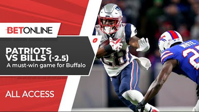 Red Hot Pats 3-Point Underdogs Against Bills? | Patriots vs Bills | BetOnline All Access NFL Picks