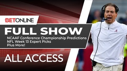 Conference Championships in College Football + NFL Picks for Week 13 | BetOnline All Access Full Show