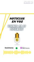 RESUMEN NOTICIAS: viernes 03 de diciembre de 2021
