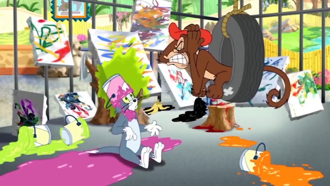 Tom and Jerry,, in zoo