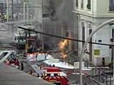 Explosion gaz à lyon Video amateur