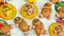 【かわいいメレンゲクッキー】ジンジャーブレッドマン/クリスマス【Meringue Cookies】Gingerbread Men/Christmas　머랭쿠키　馬林糖/蛋白脆餅