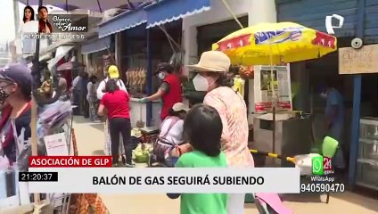 Precio del balón de gas se dispara en varios distritos de Lima y Callao