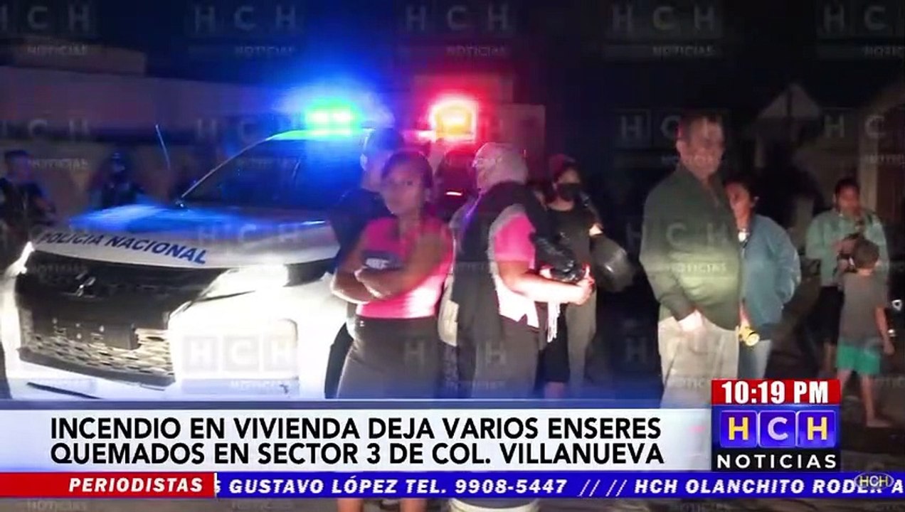 Incendio en una vivienda deja pérdidas materiales en la colonia Villanueva de la capital