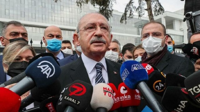 Kemal Kılıçdaroğlu TÜİK binasına alınmadı