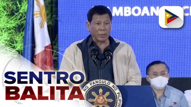 DUTERTE LEGACY: Pangulong Duterte, nanguna sa inagurasyon ng ilang Build, Build, Build projects sa Zamboanga City; Zamboanga seaport development project at 143 social and tourism port projects sa bansa, inilunsad